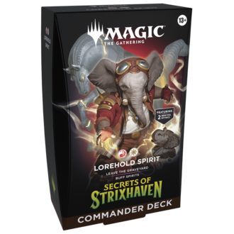 Magic the Gathering Secrets of Strixhaven - Commander Deck - Lorehold Spirit (Anglais)