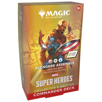 Magic the Gathering Marvel - Super Heroes - Collector Commander Deck - Avengers Assemble (Anglais)