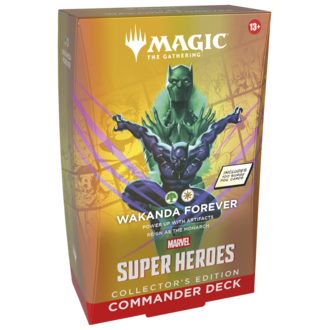 Magic the Gathering Marvel - Super Heroes - Collector Commander Deck - Wakanda Forever (Anglais)