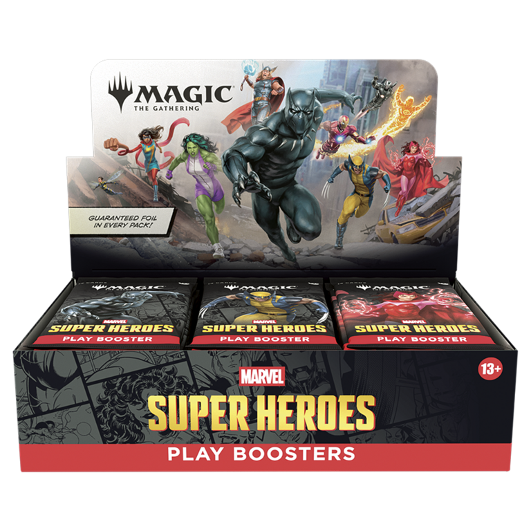 Magic the Gathering Marvel - Super Heroes - Play Booster Box (Anglais) [PRÉCOMMANDE]