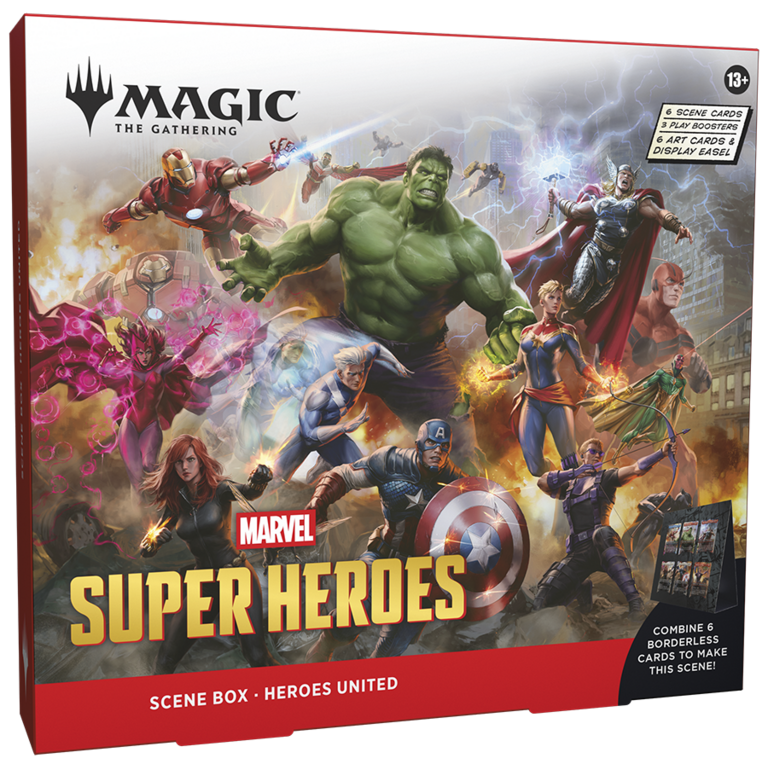 Magic the Gathering Marvel - Super Heroes - Scene Boxes - Ensemble de 2 (Anglais) [PRÉCOMMANDE]