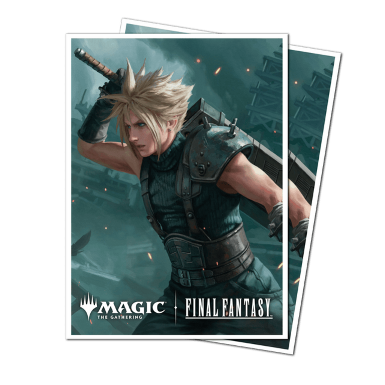 Ultra Pro (UP) Final Fantasy Apex Sleeves - Cloud - 105 Unités - 63.5mm x 89mm