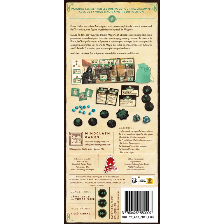 Trickerion - Arts arcaniques (Français) [PRÉCOMMANDE]