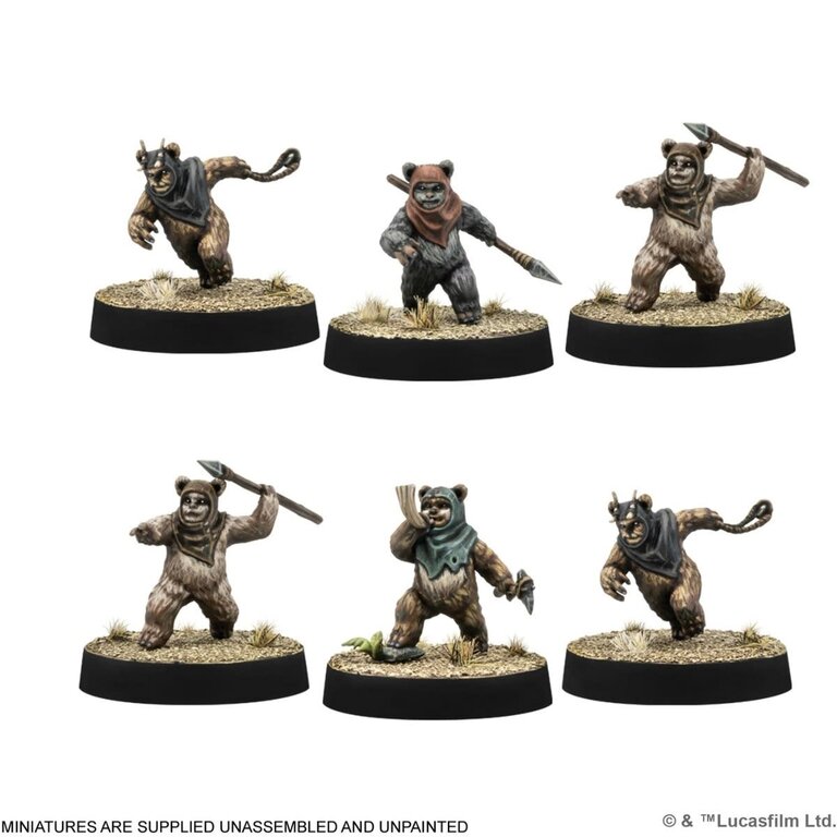 Atomic Mass Star Wars Legion - Ewok Warriors Unit (Multilingual)