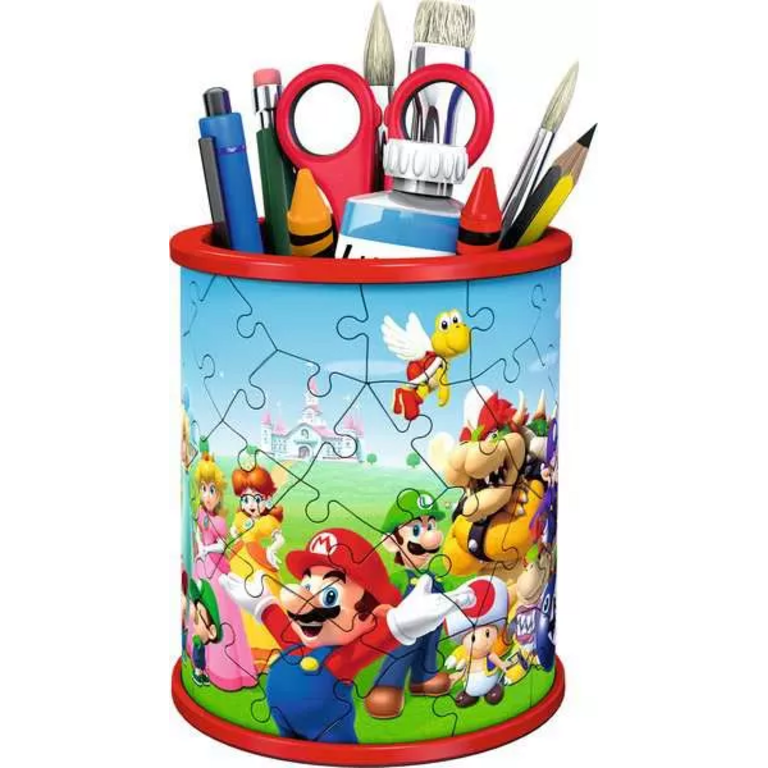 Ravensburger Porte crayon Super Mario - 57 pièces 3D