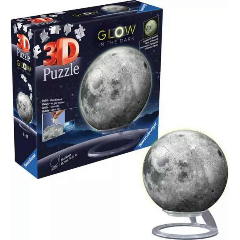 Ravensburger Lune phosphorescente - 74 pièces 3D
