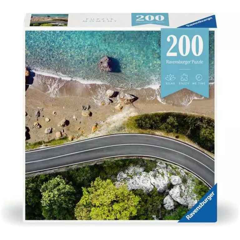 Ravensburger Beach Road - Puzzle Moment - 200 pièces