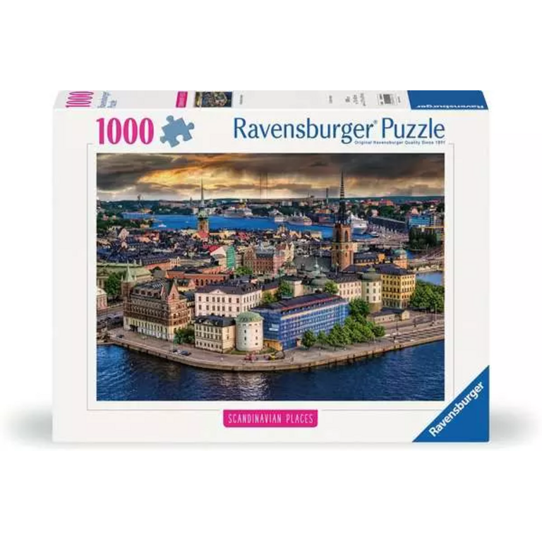 Ravensburger Stockholm, Suède - 1000 pièces