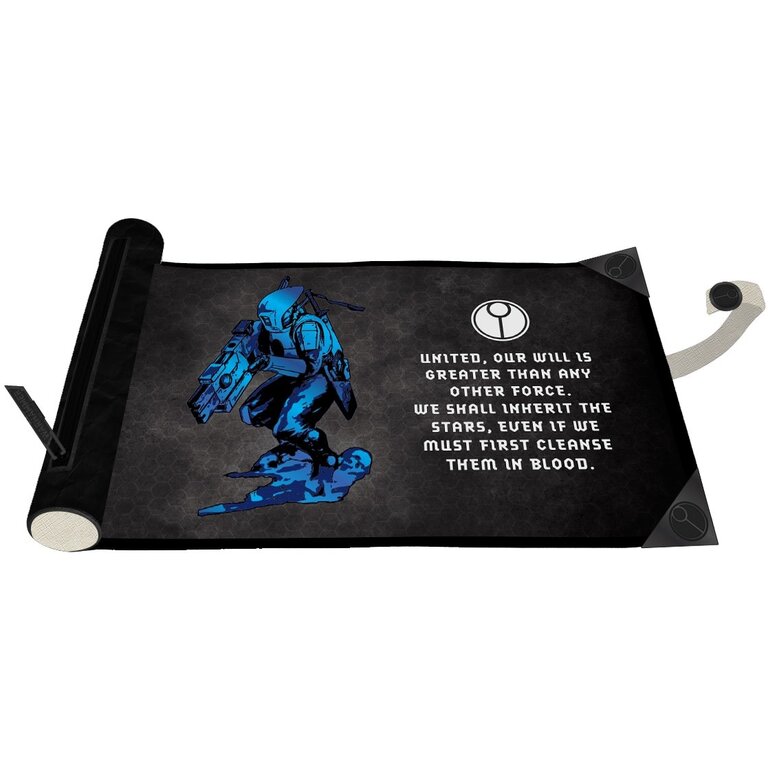 Ultra Pro (UP) - Dice Scroll - Warhammer 40K - Premium Foil - T'au Empire