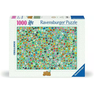 Ravensburger Challenge animal crossing - 1000 pièces