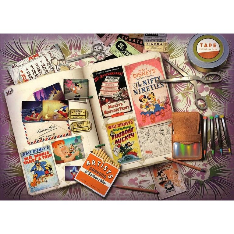 Ravensburger Collection Mickey - Édition 1940 - 1000 pièces