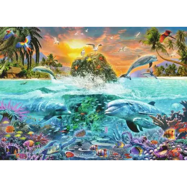 Ravensburger Île sous-marine - 1000 pièces