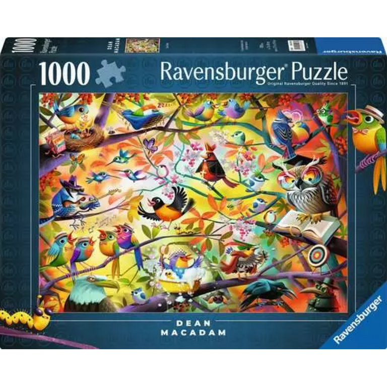 Ravensburger Busy Birdies - 1000 pièces