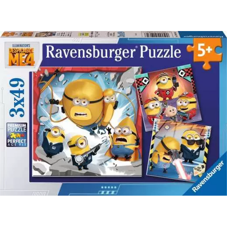 Ravensburger Détestable moi 4 - 3x49 pièces