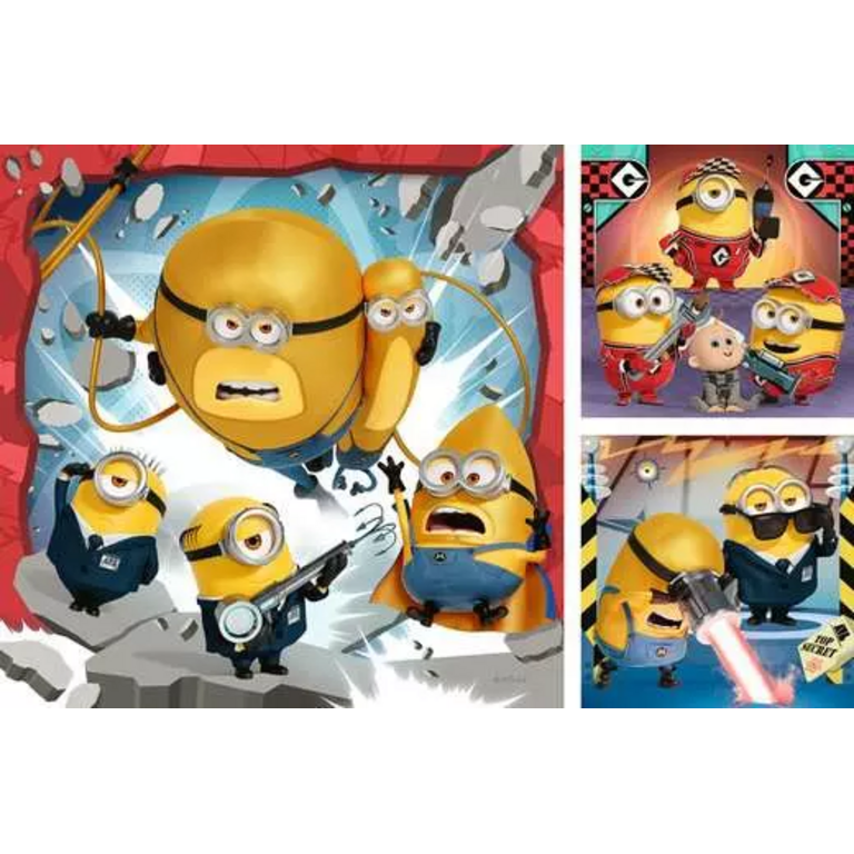 Ravensburger Détestable moi 4 - 3x49 pièces