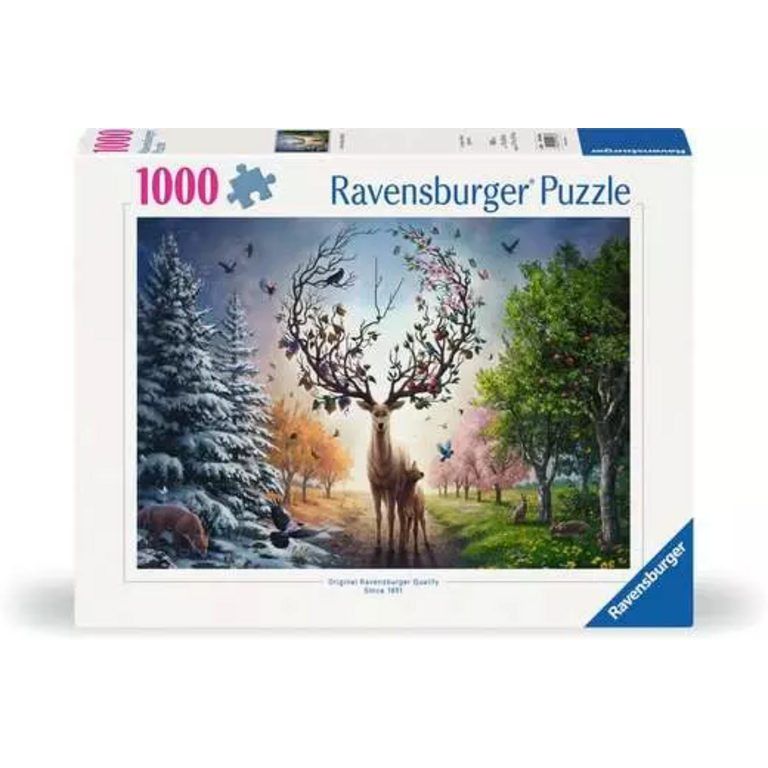 Ravensburger Deer at Day and Night - 1000 pièces