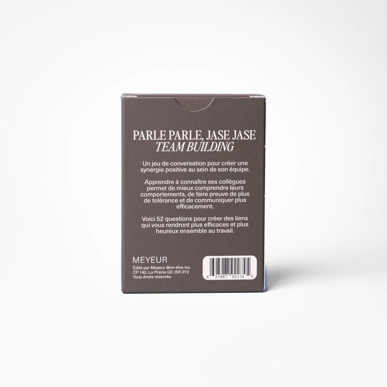 Parle parle, jase jase - Team Building (Français)