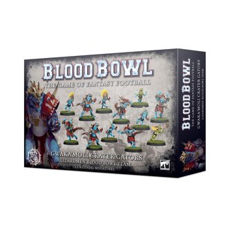 Blood Bowl - Gwaka'moli Crater Gators - Lizardmen Bowl Team
