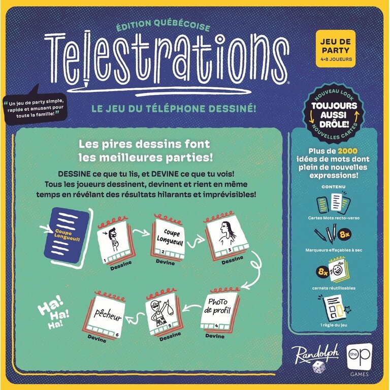 Telestrations - Edition Quebecoise - Nouvelle Édition (French)