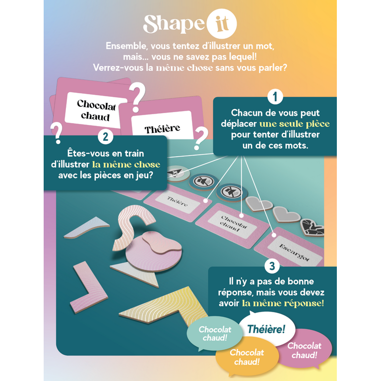 Shape it (Français) [PRÉCOMMANDE]