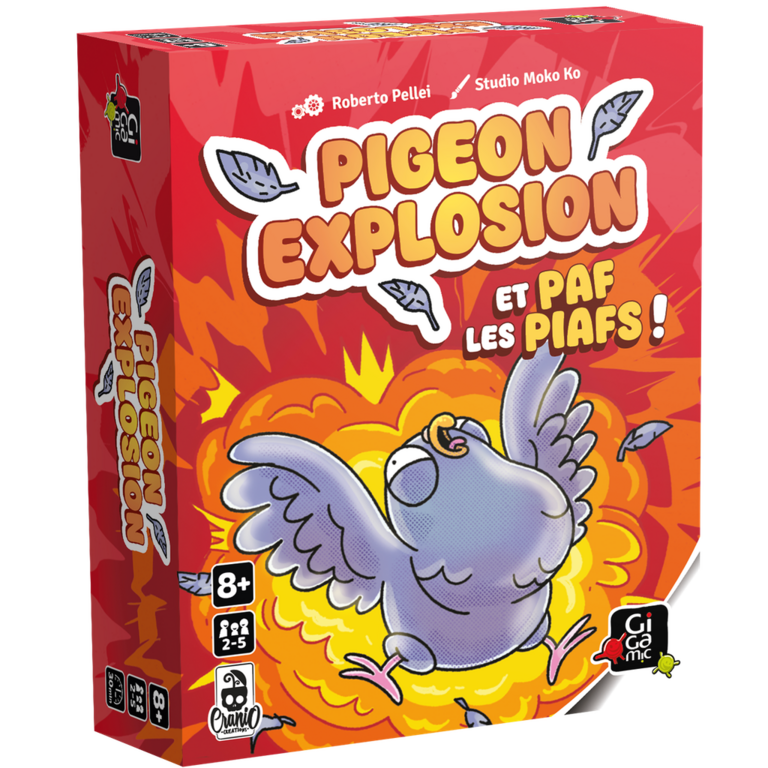 Pigeon explosion (French)