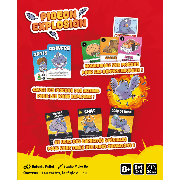 Pigeon explosion (French) [PREORDER]