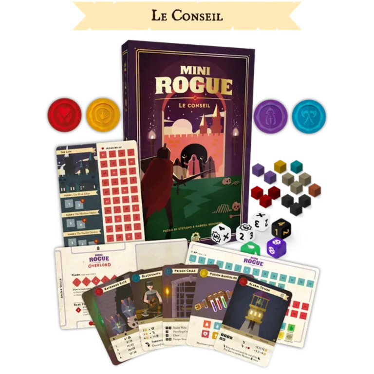 Mini Rogue 2 - Le conseil (Français) [PRÉCOMMANDE]