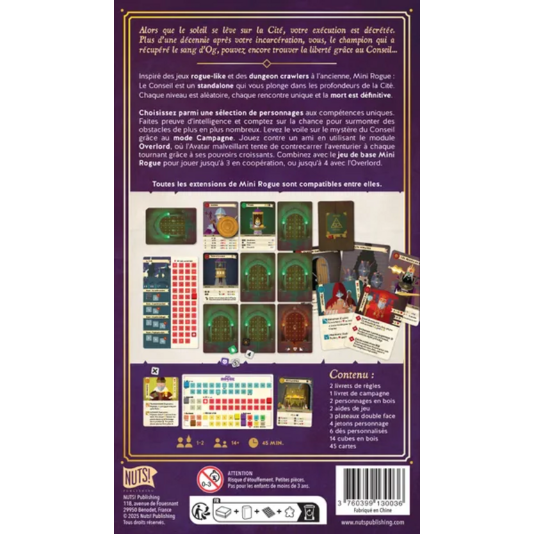Mini Rogue 2 - Le conseil (French) [PREORDER]