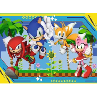 Ravensburger Sonic, Tails et Amy - 100 pièces XXL