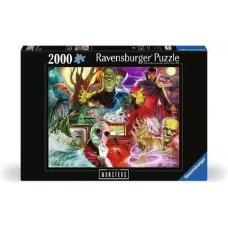 Ravensburger Universal Monsters - 2000 pièces