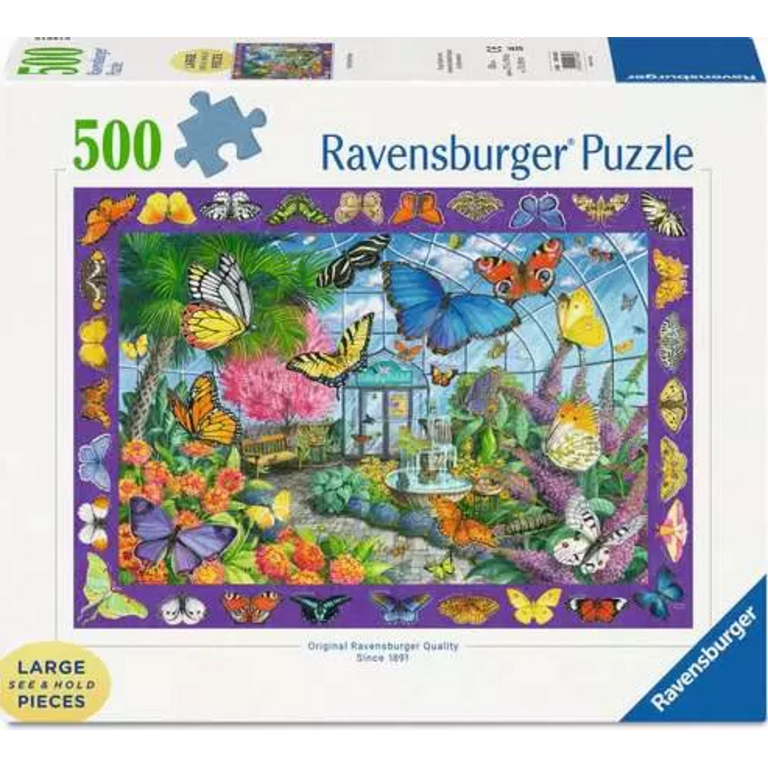 Ravensburger La place des papillons - 500 pièces Large