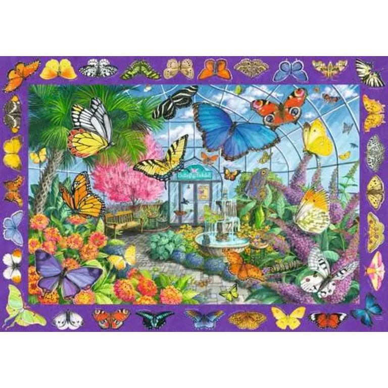 Ravensburger La place des papillons - 500 pièces Large