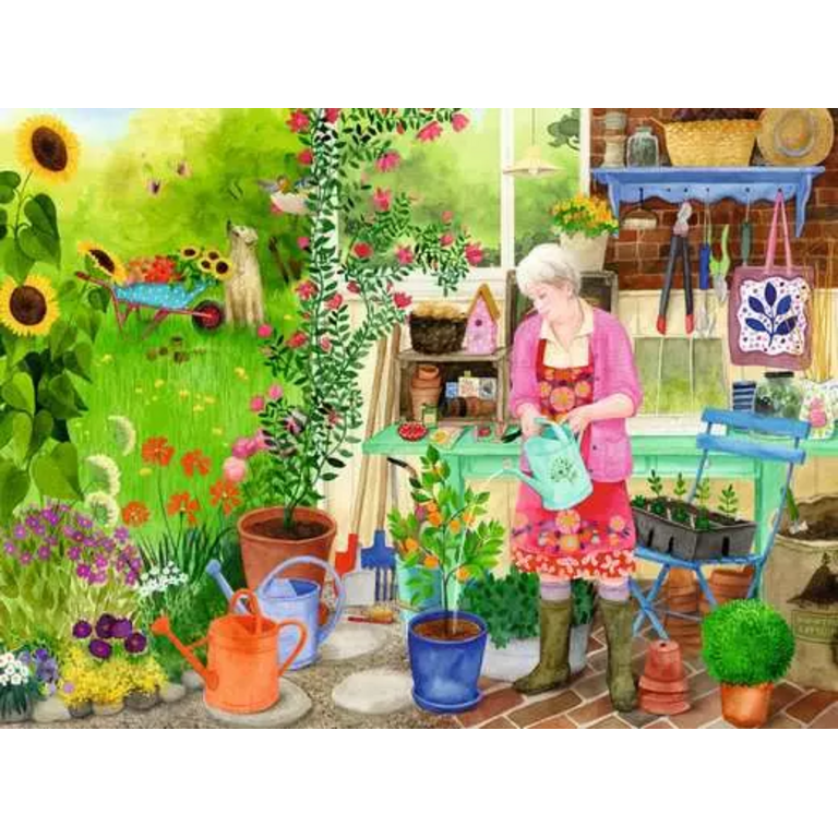 Ravensburger Bien être - Jardinage - 100 pièces XL