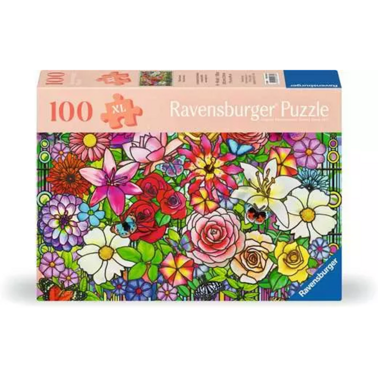 Ravensburger Bien être - Fleurs - 100 pièces XL