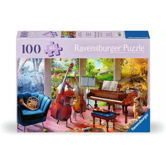 Ravensburger Bien être - 4 saisons en musique - 100 pièces XL