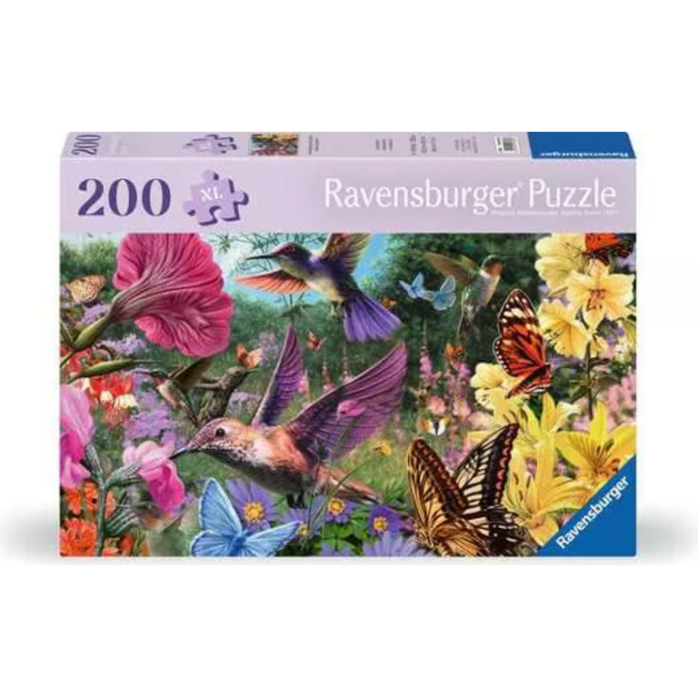 Ravensburger Bien être - Colibris et papillons - 200 pièces XL