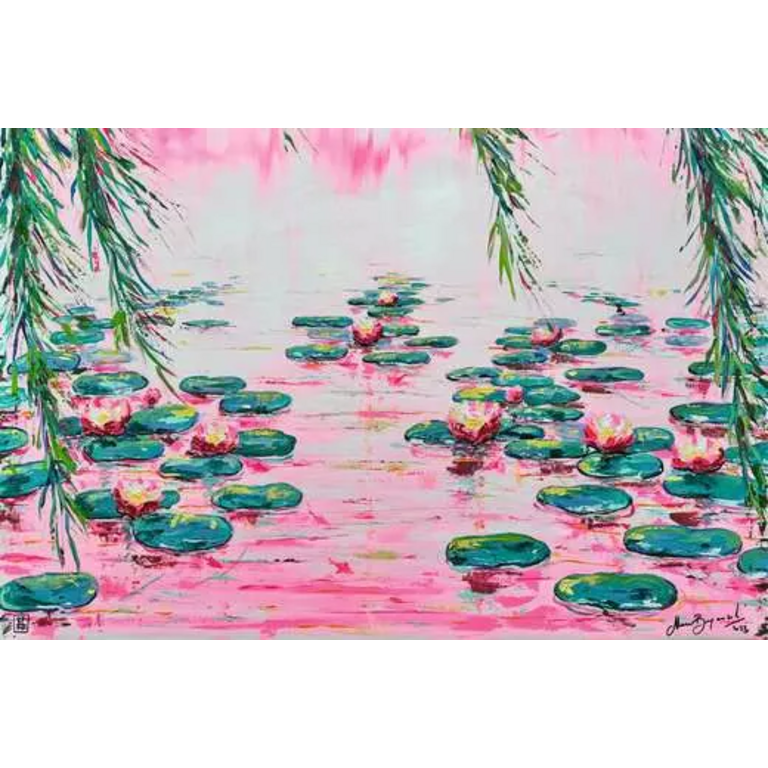 Ravensburger Nénuphars roses - 4000 pièces