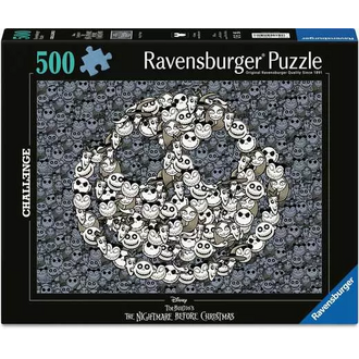 Ravensburger L'.étrange Noel de monsieur Jack - Challenge - 500 pièces