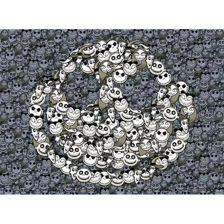 Ravensburger L'.étrange Noel de monsieur Jack - Challenge - 500 pièces