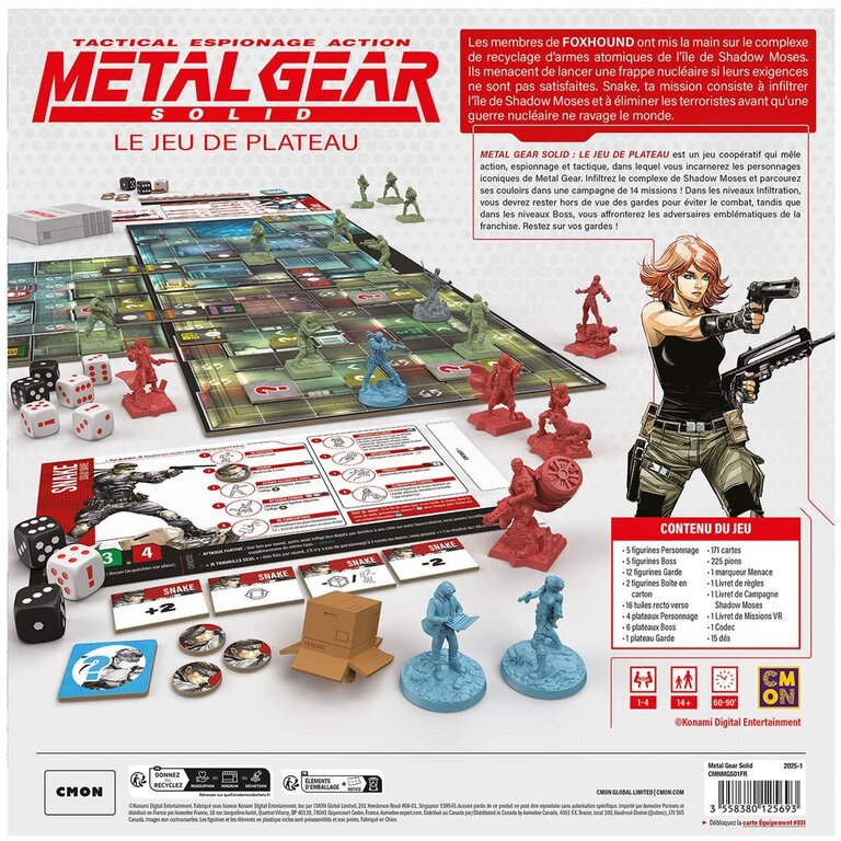 Metal Gear Solid - Le jeu de plateau (French)