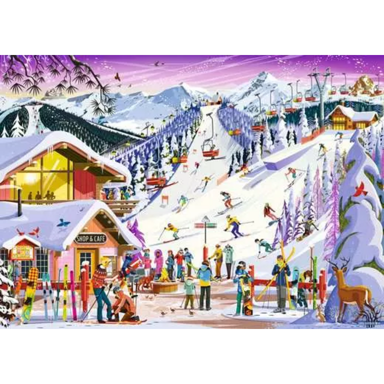 Ravensburger Christmas Slopeside Spirit - 1000 pièces