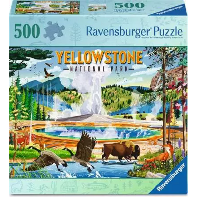 Ravensburger Parc National de Yellowstone - 500 pièces