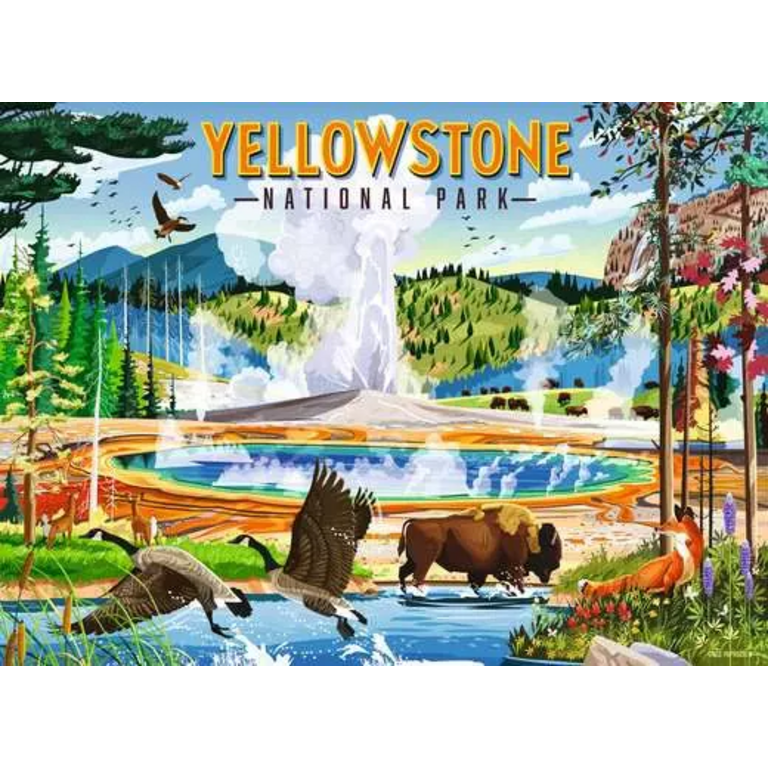 Ravensburger Yellowstone National Park - 500 pièces