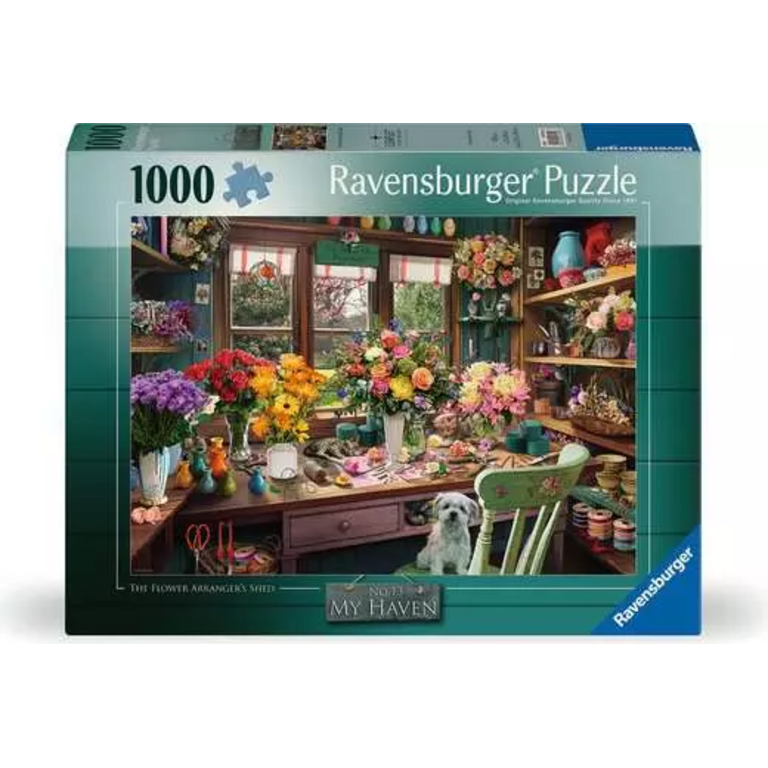 Ravensburger Cabanon du fleuriste - 1000 pièces