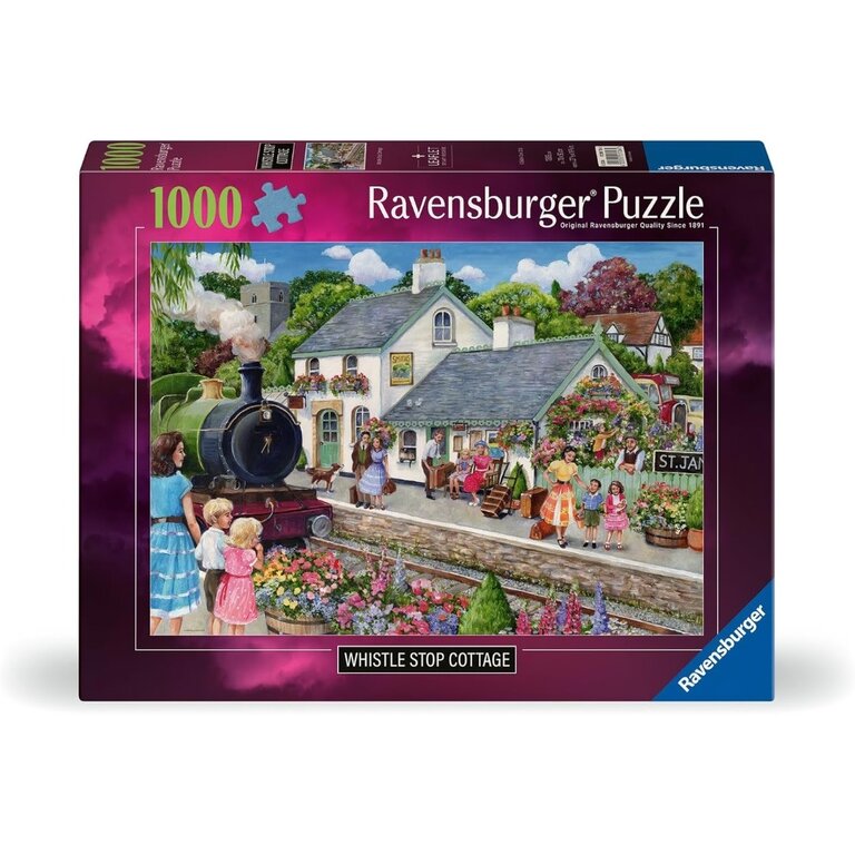 Ravensburger Whistle Stop Cottage - 1000 pièces