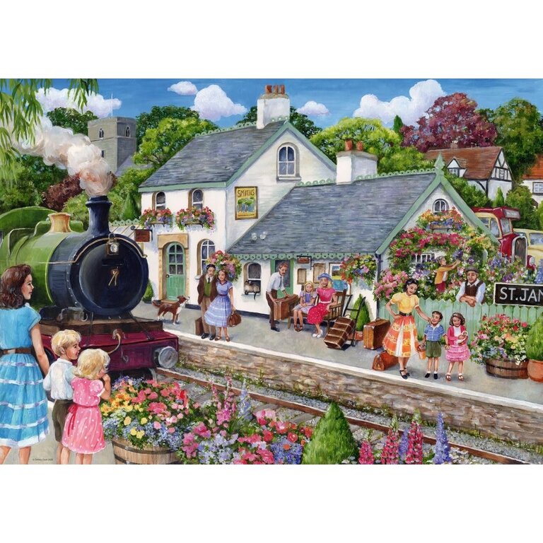 Ravensburger Whistle Stop Cottage - 1000 pièces