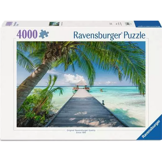 Ravensburger Plage de rêve aux Maldives - 4000 pièces
