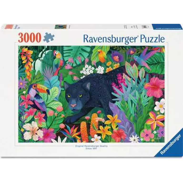 Ravensburger Panthère dans la jungle - 3000 pièces