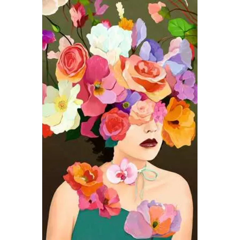 Ravensburger Moment femme-fleur - Rose - 200 pièces