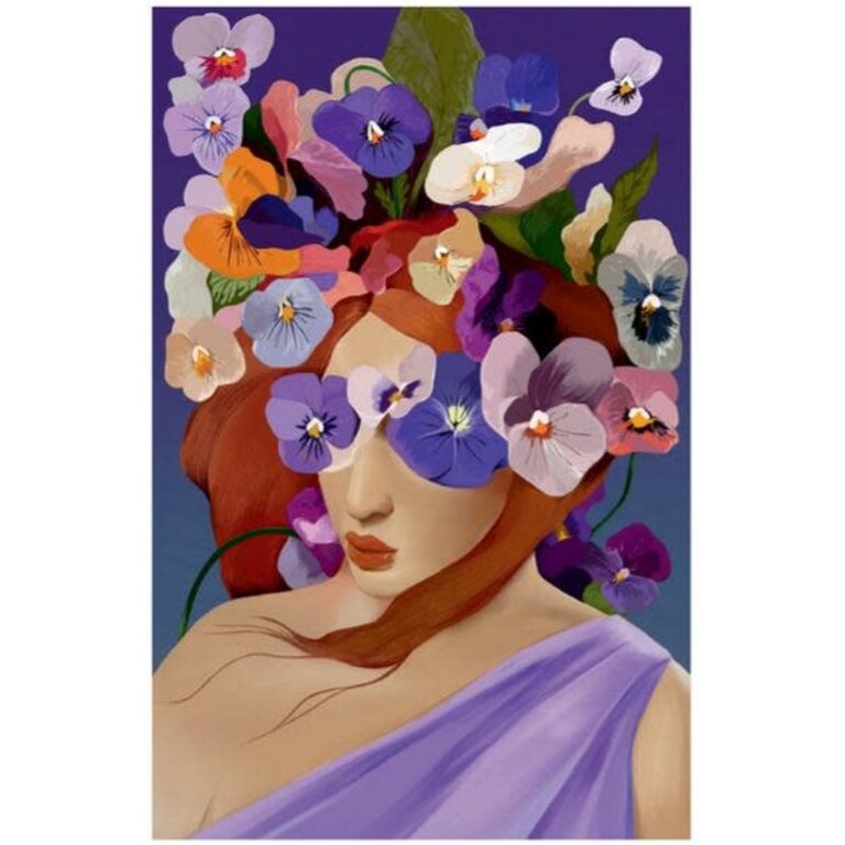 Ravensburger Moment femme-fleur - Violet - 200 pièces